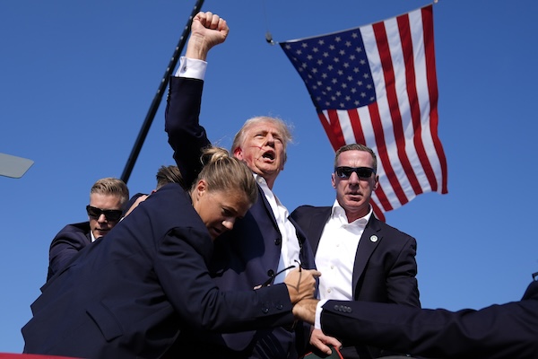 Video: The Moment Shots Were Fired at Trump Rally in Butler, Pennsylvania